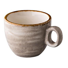 Чашка кофейная Style Point Jersey Grey 80 мл, цвет серый (QU95554) в Санкт-Петербурге, фото