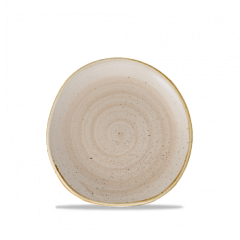 Тарелка мелкая Волна Churchill Stonecast Nutmeg Cream SNMSOG71 18,6см в Санкт-Петербурге фото