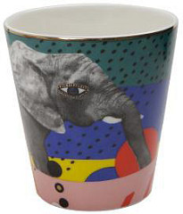 Чашка без ручки Porland 320 мл Wild Life Elephant (425430) в Санкт-Петербурге, фото