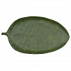 Блюдо овальное Лист P.L. Proff Cuisine 46*25,4*2,8 см Green Banana Leaf пластик меламин фото