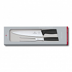 Набор Victorinox универсальный нож 19 см + вилка для мяса 15 см в Санкт-Петербурге фото