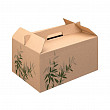 Коробка для еды на вынос Garcia de Pou Feel Green, 24,5*13,5*12 см
