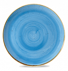 Тарелка мелкая круглая Churchill Stonecast Cornflower Blue SCFSEV121 32,4см, без борта в Санкт-Петербурге фото