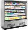 Холодильная горка Полюс FC20-07 VM 1,9-1 0300 LIGHT фронт X0 бок металл (9006-9005) фото