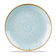 Тарелка мелкая круглая Churchill Stonecast Duck Egg Blue SDESEV111 28,8см, без борта
