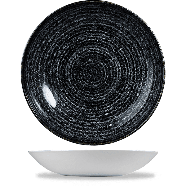 Салатник без борта Churchill 0,42л d18,2см, Charcoal Black, Studio Prints SPCBEVB71 фото