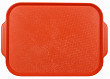 Поднос столовый из полистирола Restola 450х355 мм оранжевый