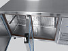Холодильный стол Abat СХС-60-01-СО охлаждаемая столешница с бортом (дверь, дверь-стекло) фото