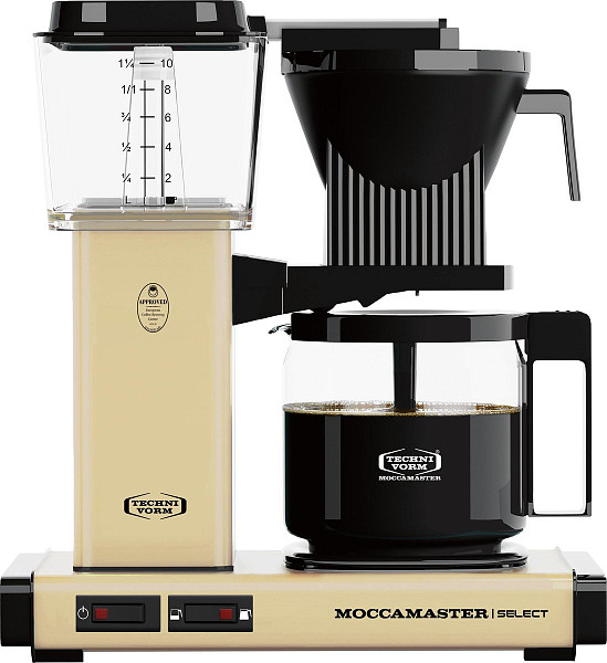 Капельная кофеварка Moccamaster KBG741 Select пастельно-желтый фото