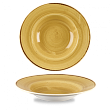 Тарелка для пасты Churchill Stonecast Mustard Seed Yellow SMSSVWBL1 28см 0,47л