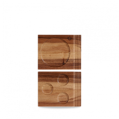 Блюдо деревянное Churchill 17,7х14,2см, двухстороннее, Buffet Wood ZCAWDBH11 в Санкт-Петербурге, фото