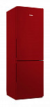 Двухкамерный холодильник  RK FNF-170 рубиновый, ручки вертикальные