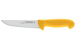 Нож поварской Comas 16 см, L 28,5 см, нерж. сталь / полипропилен, цвет ручки желтый, Carbon(10119) в Санкт-Петербурге, фото