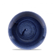 Тарелка мелкая без борта Churchill Stonecast Patina Cobalt Blue PABLEVP61