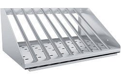 Полка для кухонных досок ПищТех ПКНД-01-9 нерж в Санкт-Петербурге, фото