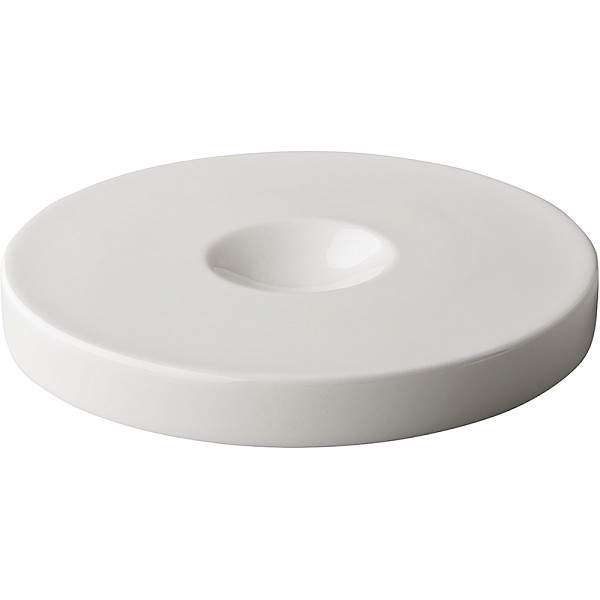 Тарелка с выемкой Style Point Essential d 25 см, цвет белый (20181001) фото
