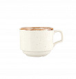 Чашка чайная Porland 177 мл, стопируемая, цвет бежевый Seasons (322107)
