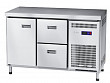 Холодильный стол  СХС-60-01 неохлаждаемая столешница без борта (ящики 1/2, дверь)
