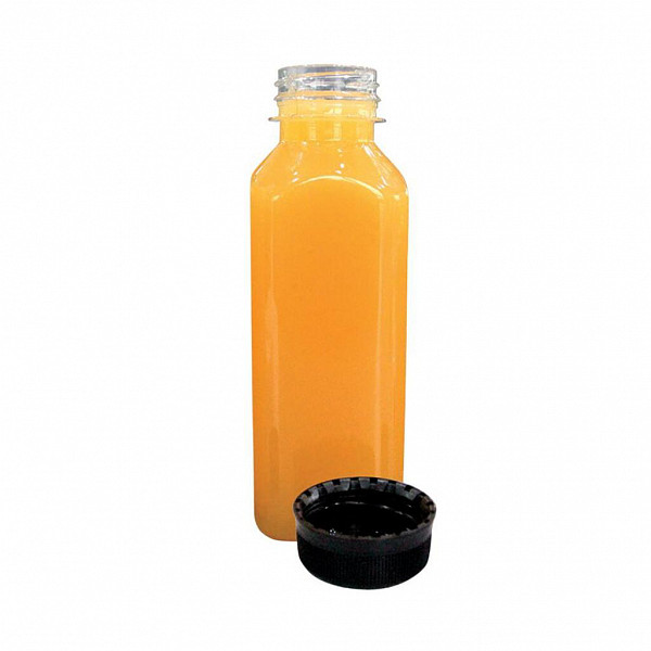 Бутылка прозрачная с пластиковой крышкой Garcia de Pou 350 мл, 5,5*5,5*16,5(h) см фото