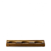 Подставка деревянная с тремя выемками для салатников Churchill 44,5х13см h3,9см, Buffetscape Wood ZCAWTBPP1 фото