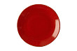 Тарелка безбортовая  28 см фарфор цвет красный Seasons (187628)