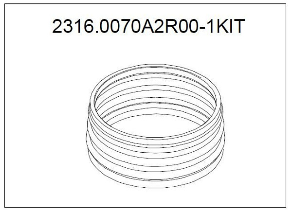 Блоуап Eureka для Mignon Single Dose 2316.0070A2R00-1KIT фото