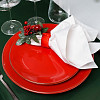 Блюдце для кофейной чашки Porland 12 см фарфор цвет красный Seasons (122112) фото