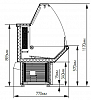 Морозильная витрина Марихолодмаш Нова ВХН-1,8 фото