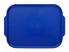 Поднос столовый с ручками Luxstahl 450х355 мм синий фото