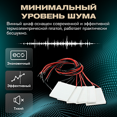 Винный шкаф двухзонный Meyvel MV21-BF2 (easy) в Санкт-Петербурге, фото 7