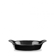 Форма для запекания Churchill d15см 0,30л, цвет черный, Cookware BCBKSREN1
