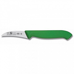 Нож для овощей Icel 6см, изогнутый, зеленый HORECA PRIME 28500.HR01000.060 в Санкт-Петербурге фото