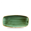 Блюдо прямоугольное Churchill CHEFS Stonecast Samphire Green SSGSXO101