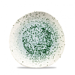 Тарелка мелкая Волна без борта Churchill 21см, цвет Mineral Green, Studio Prints MNGROG81