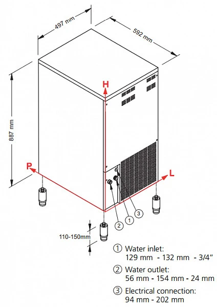 Льдогенератор Ntf SL 110 A фото