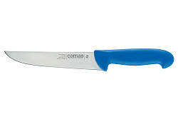Нож поварской Comas 24 см, L 37,3 см, нерж. сталь / полипропилен, цвет ручки cиний, Carbon (10101) в Санкт-Петербурге, фото