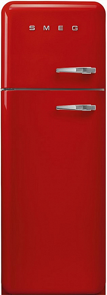 Отдельностоящий двухдверный холодильник Smeg FAB30LRD5 фото