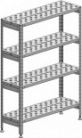 Стеллаж решетчатый  С-4Р-0,6/0,95/1,8