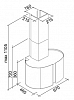 Пристенная вытяжка Falmec Mirabilia Margherita 67 фото