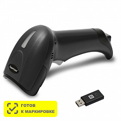 Беспроводной сканер штрих-кода Mertech CL-2310 BLE Dongle P2D USB Black в Санкт-Петербурге, фото