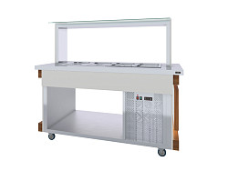 Салат-бар холодильный Luxstahl СБ-1500 Premium в Санкт-Петербурге, фото 2