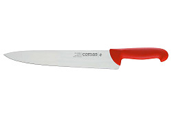 Нож поварской Comas 25 см, L 37,5 см, нерж. сталь / полипропилен, цвет ручки красный, Carbon (10106) в Санкт-Петербурге фото