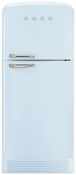 Отдельностоящий двухдверный холодильник Smeg FAB50RPB фото