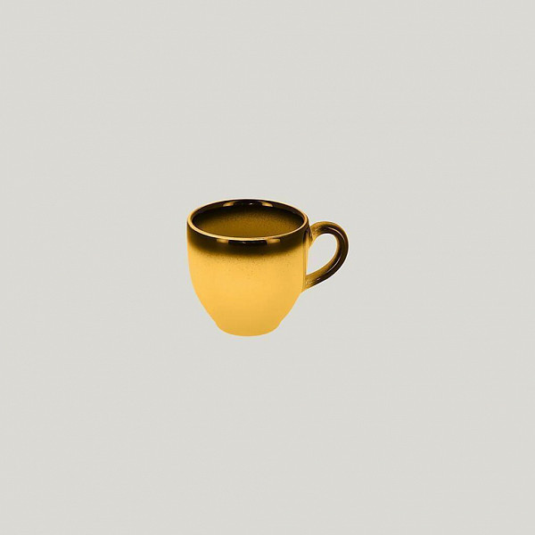 Чашка RAK Porcelain LEA Yellow 90 мл (желтый цвет) фото