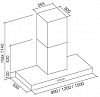 Пристенная вытяжка Falmec Horizon NRS 150 фото