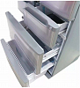 Холодильник Hitachi R-SF 48 GU SN Нержавеющая сталь фото