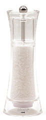 Мельница для соли Bisetti h 17,5 см, акрил, прозрачная, VERONA 8720S в Санкт-Петербурге фото