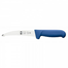 Нож разделочный с зацепом Icel 15см SAFE синий 28600.3096000.150 в Санкт-Петербурге фото