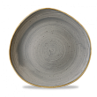 Тарелка мелкая Волна Churchill Stonecast Peppercorn Grey SPGSOG111 28,6 см