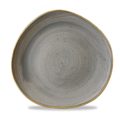 Тарелка мелкая Волна Churchill Stonecast Peppercorn Grey SPGSOG111 28,6 см в Санкт-Петербурге фото